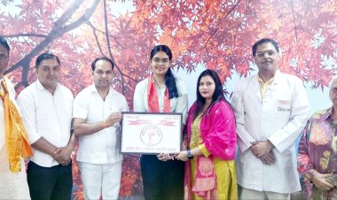 सिद्धि कोचर को ‘नारी शक्ति सम्मान’ से सम्मानित किया गया