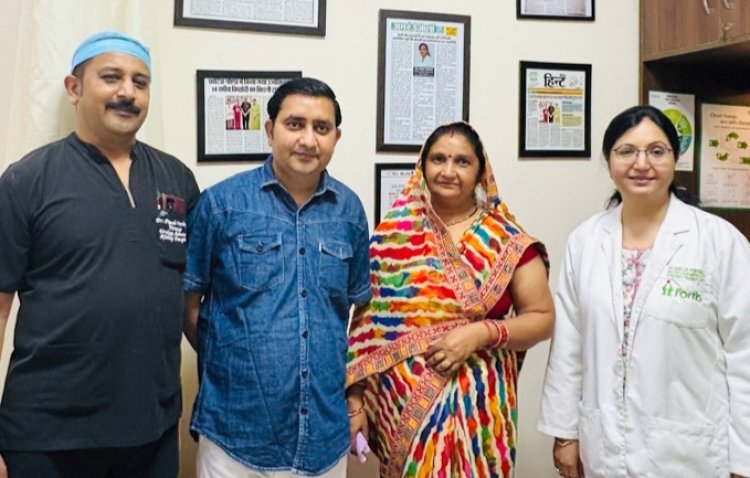 मदर्स डे पर फोर्टिस नोएडा कर रहा है जीवनदायी किडनी ट्रांसप्लांट्स के साथ मांओं के स्नेह का सम्मान