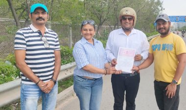 औदम्बरा एंटरटेनमेंट  बैनर के तहत धर्मेंद्र बघेल कर रहे है तेलगु मैं पैन इंडिया फिल्म 'द हेलमेट मैन ऑफ इंडिया'
