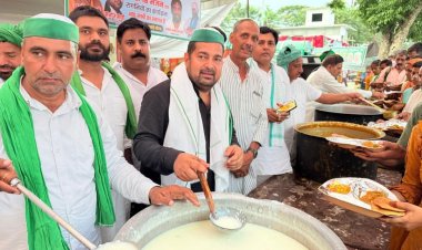 टिकैत रसोई बनी सेवा और विचारधारा का प्रतीक: अशोक भाटी