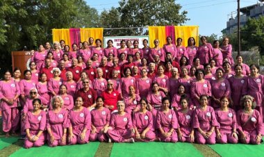 ग्लोबल योग मिशन द्वारा जलवायु विहार में मनाया गया 11वां अंतर्राष्ट्रीय योग दिवस 