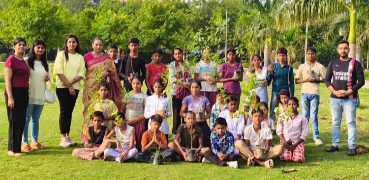 हमारा शिक्षालय फाउंडेशन ने मनाया विश्व पर्यावरण दिवस 