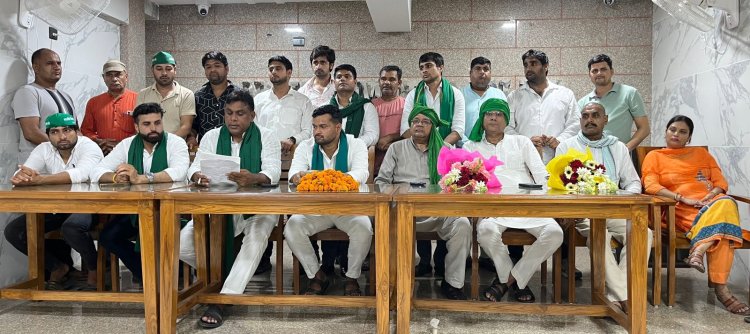 भारतीय किसान यूनियन मंच ने किया अपने संविधान के अनुसार कार्यकारिणी में बदलाव
