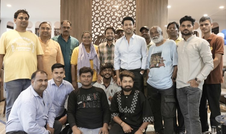 ग्रेटर नोएडा के यू टर्न रेस्टोरेंट में फिल्म 'गौदान की पुकार' की शूटिंग