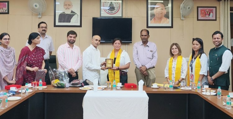 गौतम बुद्ध विश्वविद्यालय में फिलीपींस प्रतिनिधिमंडल की महत्वपूर्ण बैठक