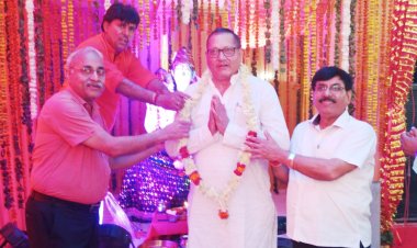 सनातन धर्म के ऐसे आयोजनों में लोगों को बढ़ चढ़कर भाग लेना चाहिए - भूले राम शर्मा