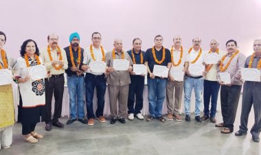 आवासीय कल्याण समिति सैक्टर 50 के वर्ष 2025-2027  कार्यकारिणी चुनावों में मूलचन्द गुप्ता की टीम निर्विरोध निर्वाचित 