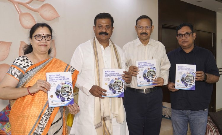 कॉमर्स के छात्रों के लिए उपयोगी है 'एडवरटाइजिंग, सेल्स प्रमोशन एंड पर्सनल सेलिंग' पुस्तक - कैप्टन विकास गुप्ता