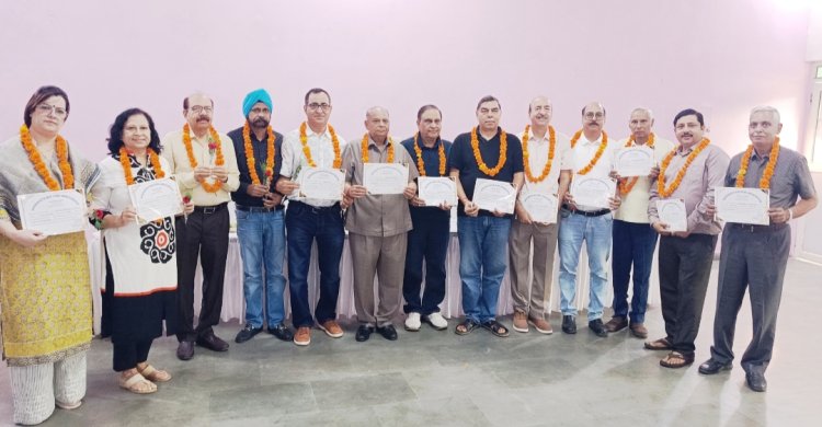 आवासीय कल्याण समिति सैक्टर 50 के वर्ष 2025-2027  कार्यकारिणी चुनावों में मूलचन्द गुप्ता की टीम निर्विरोध निर्वाचित 