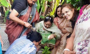 महिला उद्यमी संस्था सदस्यों ने किया वृक्षारोपण