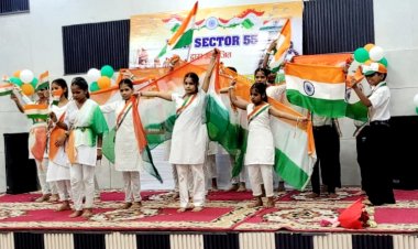 आरडब्लूए 55 ने हर्षोल्लास से मनाया स्वतंत्रता दिवस