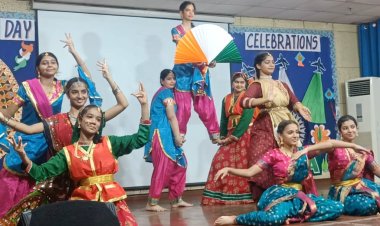 विश्व भारती पब्लिक स्कूल में मनाया गया स्वतंत्रता दिवस समारोह