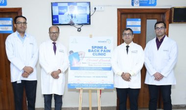 यथार्थ सुपर स्पेशलिटी हॉस्पिटल ने शुरू किया अत्याधुनिक स्पाइन एवं बैक पेन क्लिनिक