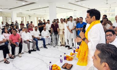 पंकज सिंह ने नोएडा की विभिन्न सोसाइटियों में किया जनसंवाद