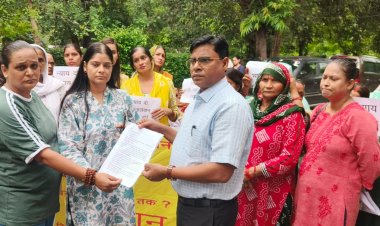 राखी पहलवान के समर्थन में सैकड़ों महिलाओं का प्रदर्शन, न्याय की मांग