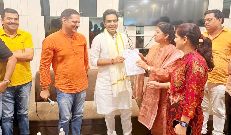 नौएडा सिटीजन फोरम ने जनहित में विधायक के सामने रखी सेक्टर 123 का लैंड यूज परिवर्तित करने की मांग 