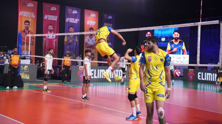 प्रो वॉलीबॉल लीग: बृहस्पतिवार को फाइनल के लिए भिड़ेंगे मुजफ़्फ़र नगर लायंस और मथुरा योद्धास