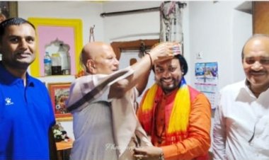 जनकपुर पहुंचे गुरुजी गौतम ऋषि, भारत-नेपाल सांस्कृतिक रिश्तों पर किया संवाद, गौ हत्या पर जताई गहरी चिंता