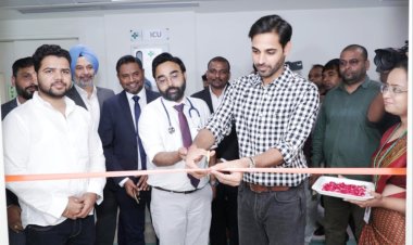 क्रिकेटर भुवनेश्वर कुमार ने फोर्टिस ग्रेनो में अत्याधुनिक पीआईसीयू का किया उद्घाटन