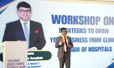 डॉक्टर कॉन्क्लेव 2025 में डॉ. डी.के. गुप्ता ने साझा किया क्लीनिक से चेन ऑफ हॉस्पिटल तक का सफर