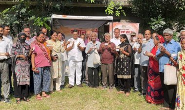 गोपाल नमो सेवा केंद्र के द्वारा आयुष्मान कार्ड और ई-श्रमकार्ड शिविर का आयोजन