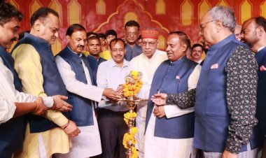 गणेश पूजन के साथ बारह दिवसीय लीला मंचन का हुआ श्री गणेश