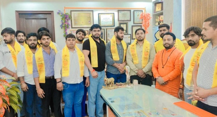 गौसेवा, संस्कृति और राष्ट्र पुनर्जागरण हेतु नोएडा इकाई का सदस्यता अभियान का हुआ शुभारंभ