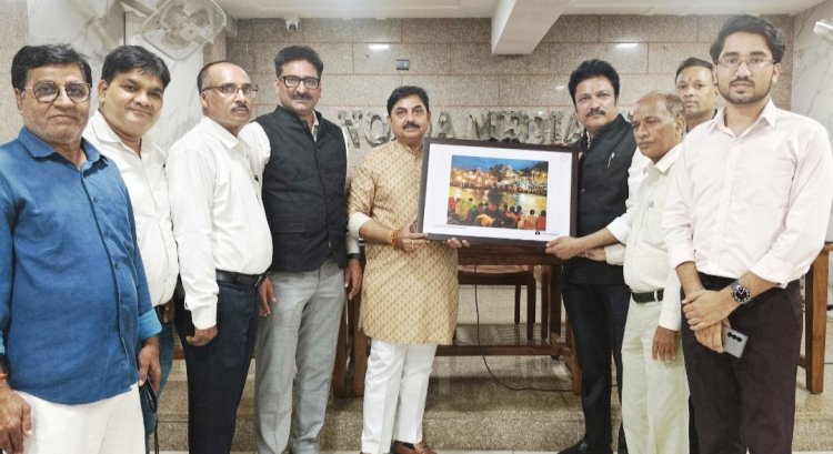 भाजपा के प्रदेश प्रवक्ता ने किया मीडिया क्लब की कार्यकारिणी का स्वागत