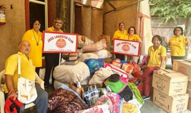 नोएडा लाफ्टर क्लब ने 'दान उत्सव' का किया उद्घाटन