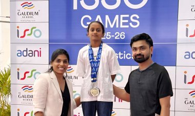 ISSO राष्ट्रीय जिम्नास्टिक चैंपियनशिप में गौतमनगर के 8 मेडल