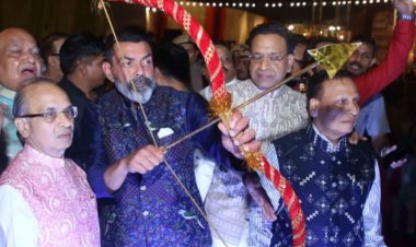 लालकिला मैदान में बॉबी देओल ने किया रावण वध, लाखों ने देखा भव्य दृश्य