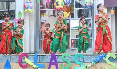 दीवाली उत्सव : सरला चोपड़ा डीएवी पब्लिक स्कूल के नन्हे कलाकारों की सुंदर प्रस्तुति