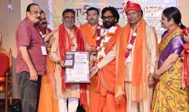 डाॅ. हरीश मिश्र को मिला 'भारत रत्न काशी महामना' पुरस्कार