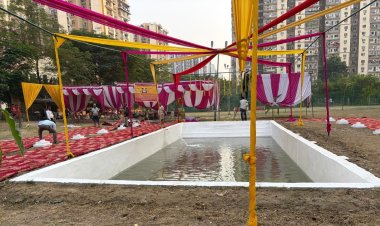 छठव्रतियों ने खरना की पूजा कर परिवार के सुख-समृद्धि की कामना की