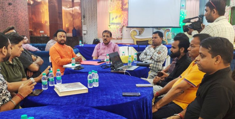 नोएडा में अंतरराष्ट्रीय श्री जगन्नाथ पंचरात्र महोत्सव की तैयारियों को लेकर हुई बैठक