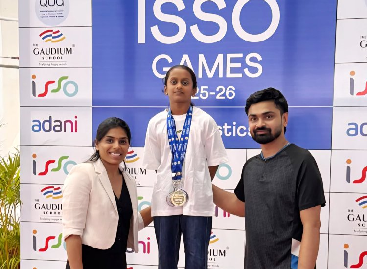 ISSO राष्ट्रीय जिम्नास्टिक चैंपियनशिप में गौतमनगर के 8 मेडल