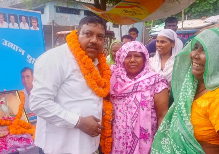 महर्षि वाल्मीकि प्रकट दिवस पर निकली भव्य शोभायात्रा - रविंद्र प्रधान