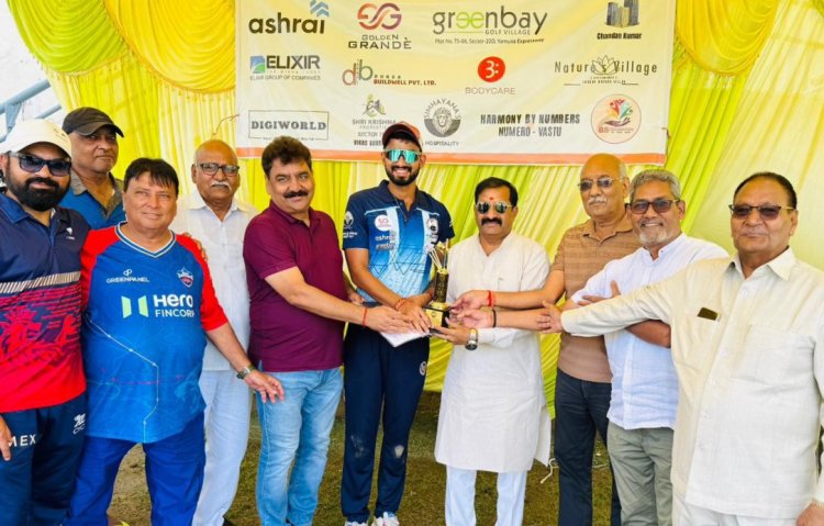 एन आर एफ इलेवन ने रोमांचक मुकाबले में नोएडा वारियर्स को 2 रनों से हराया