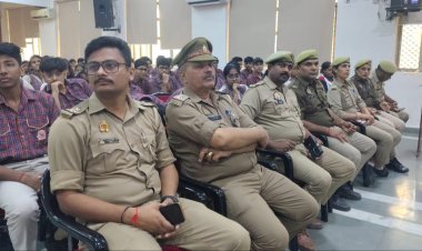 सरला चोपड़ा डीएवी पब्लिक स्कूल में पुलिस की पाठशाला का आयोजन