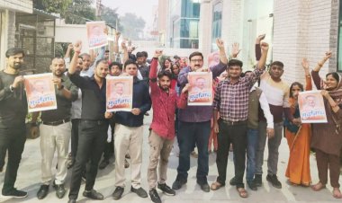 अमित बघेल मुर्दाबाद के नारों से मनाया विरोध दिवस : नरेश जोतवानी