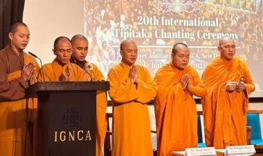 भारत के 17 बौद्ध संगठनों की ऐतिहासिक एकजुटता का अंतरराष्ट्रीय त्रिपिटक चेंटिंग समारोह दिसंबर में