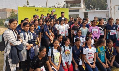 खेलो इंडिया अस्मिता एथलीट लीग का आयोजन सिटी हॉक स्पोर्ट्स कंपलेक्स में 