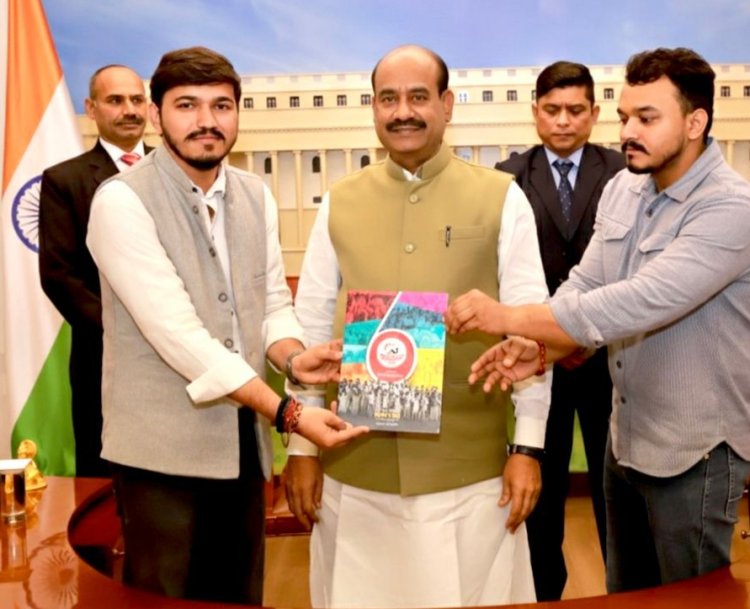 चैलेंजर्स ग्रुप ने लोकसभा अध्यक्ष ओम बिरला से की भेंट