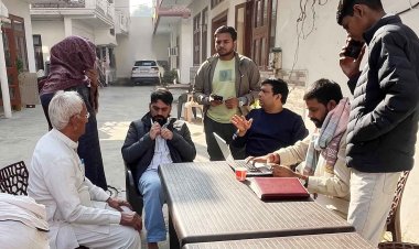 नोवरा - वाई एस एस ने 7 गाँवों में लगाया आयुष्मान कैंप  