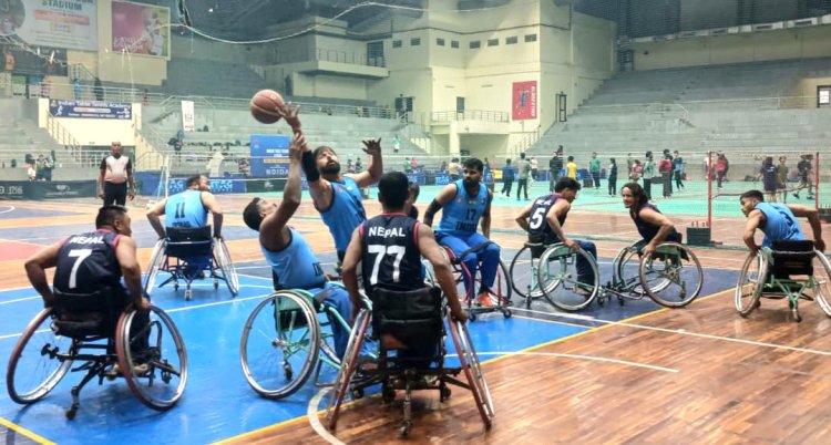 यूनिटी कप 2025: भारत–नेपाल अंतरराष्ट्रीय व्हीलचेयर बास्केटबॉल चैम्पियनशिप का शुभारंभ
