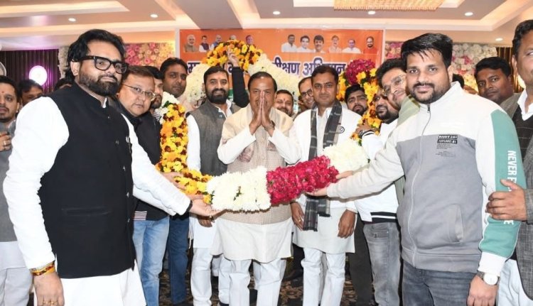 भाजपा कार्यकर्ता मिलन, संवाद एवं संगठनात्मक मंडल बैठक का आयोजन