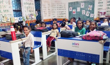 Adani Foundation at Ambuja Cements Guna Improves Learning Infrastructure to Create Better Classrooms