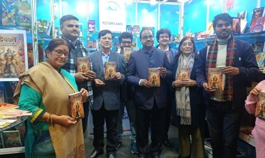 फ्लाई ड्रीम्स प्रकाशन की 'देवव्रत'  – कालजयी योद्धा की वीरगाथा” का विमोचन