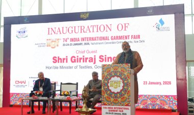 74th Edition of India International Garment Fair (IIGF) inaugurated by Union Textiles Minister Giriraj Singh