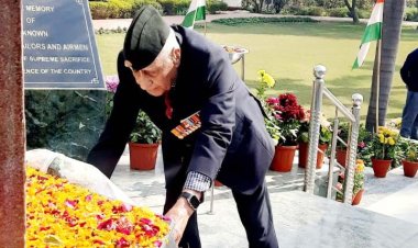 गणतंत्र दिवस : शहीद स्मारक पर दी गई 45 वीर शहीदों को श्रद्धांजलि